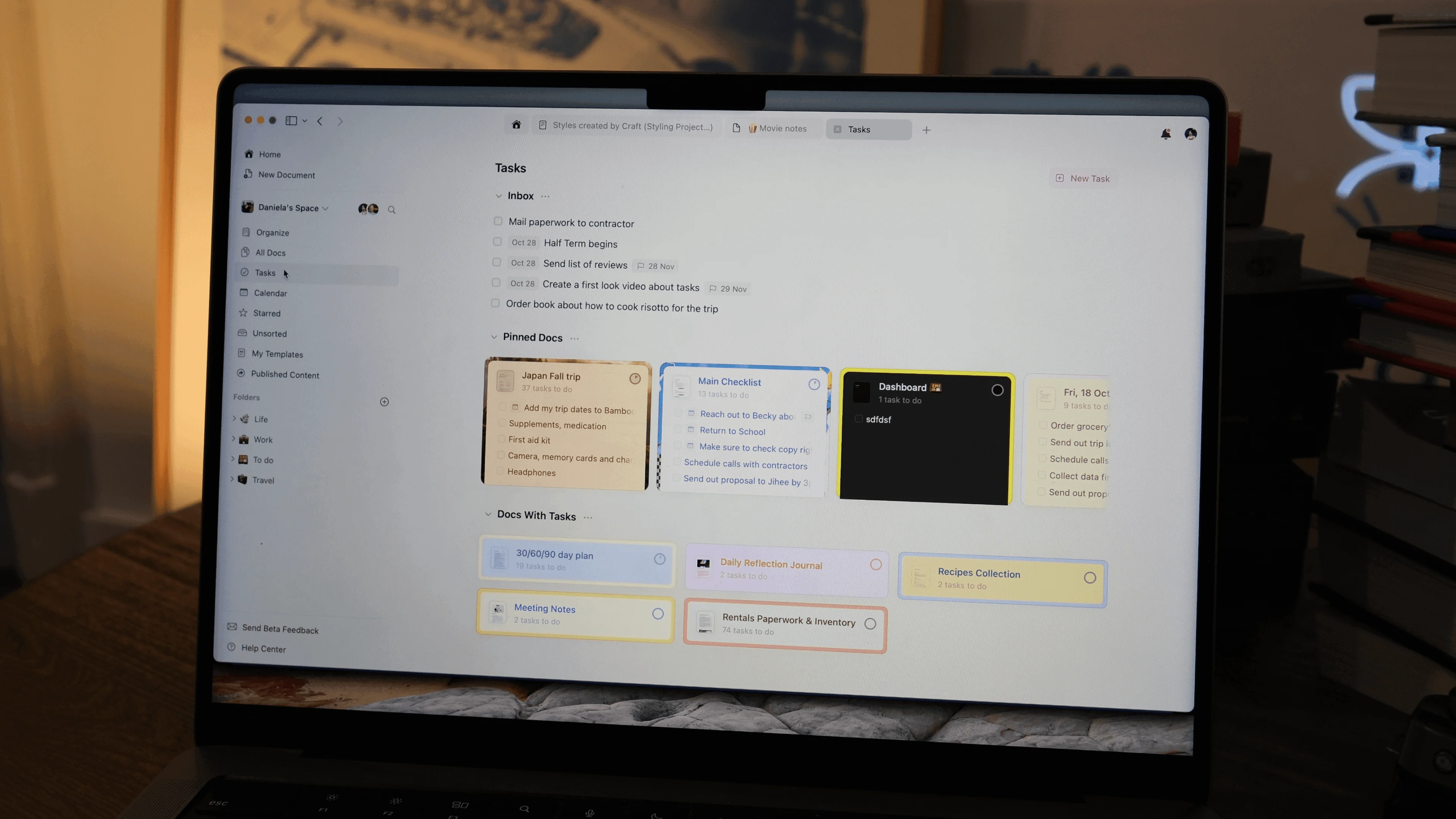 Craft 3: Introducing Tasks